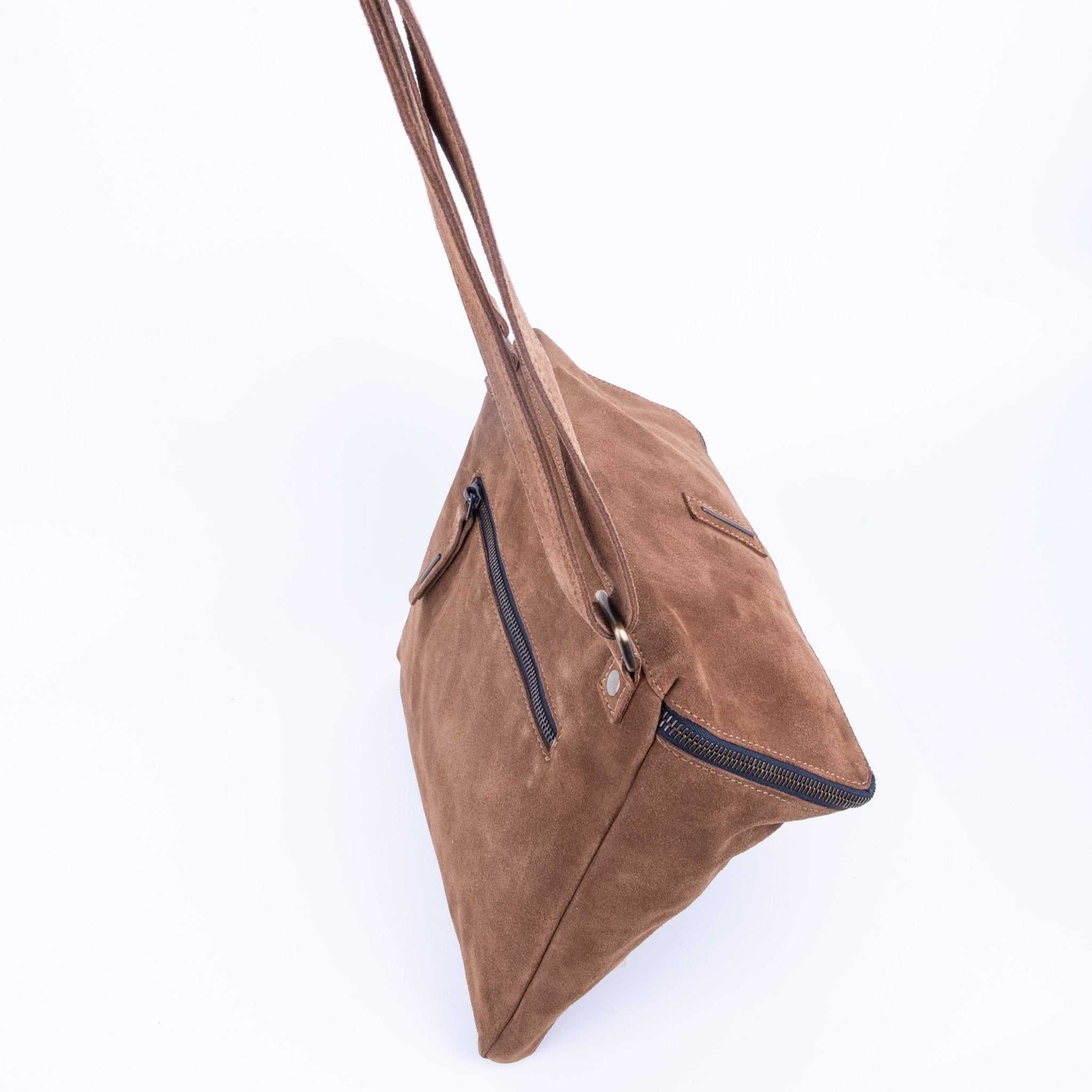 Kesi camoscio cuoio - borsa a tracolla in pelle - Marta Ray