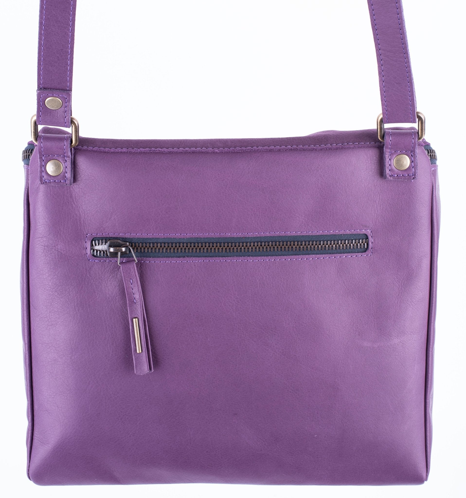 Kesi mousse+ long beach grape wine - borsa a tracolla in pelle vino - Marta Ray