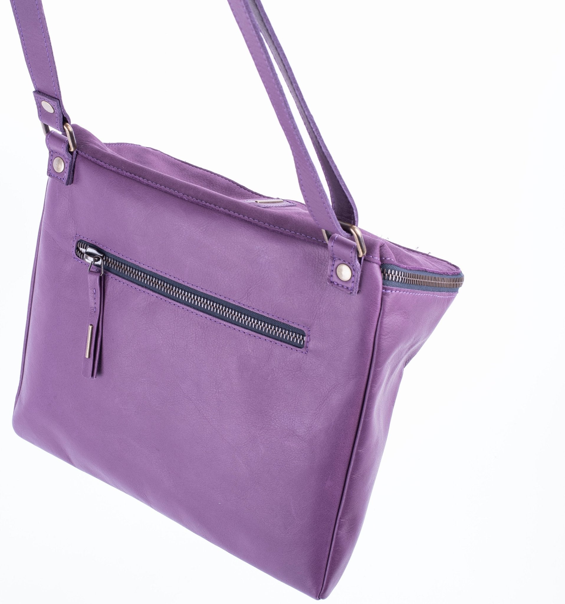 Kesi mousse+ long beach grape wine - borsa a tracolla in pelle vino - Marta Ray
