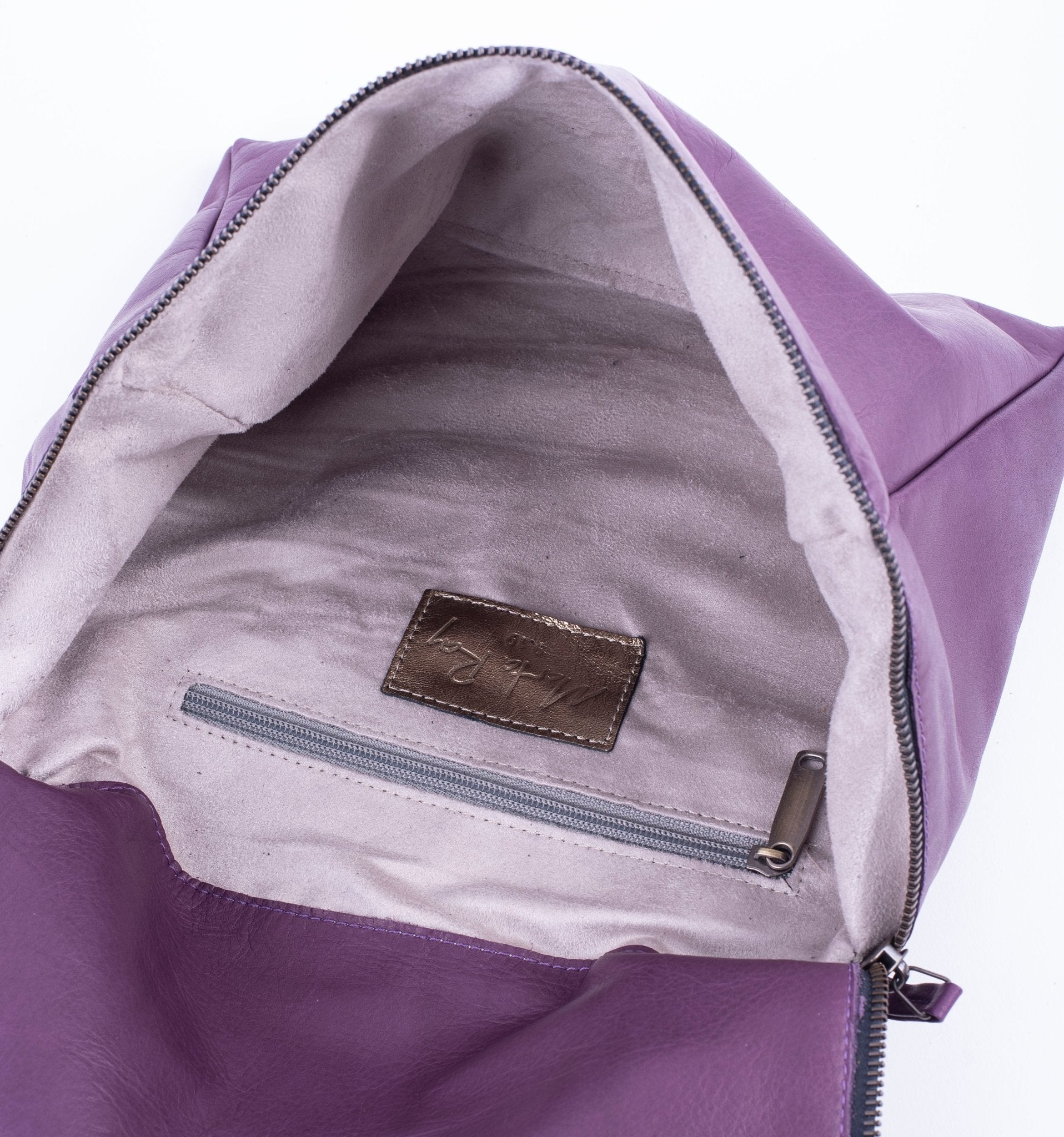 Kesi mousse+ long beach grape wine - borsa a tracolla in pelle vino - Marta Ray