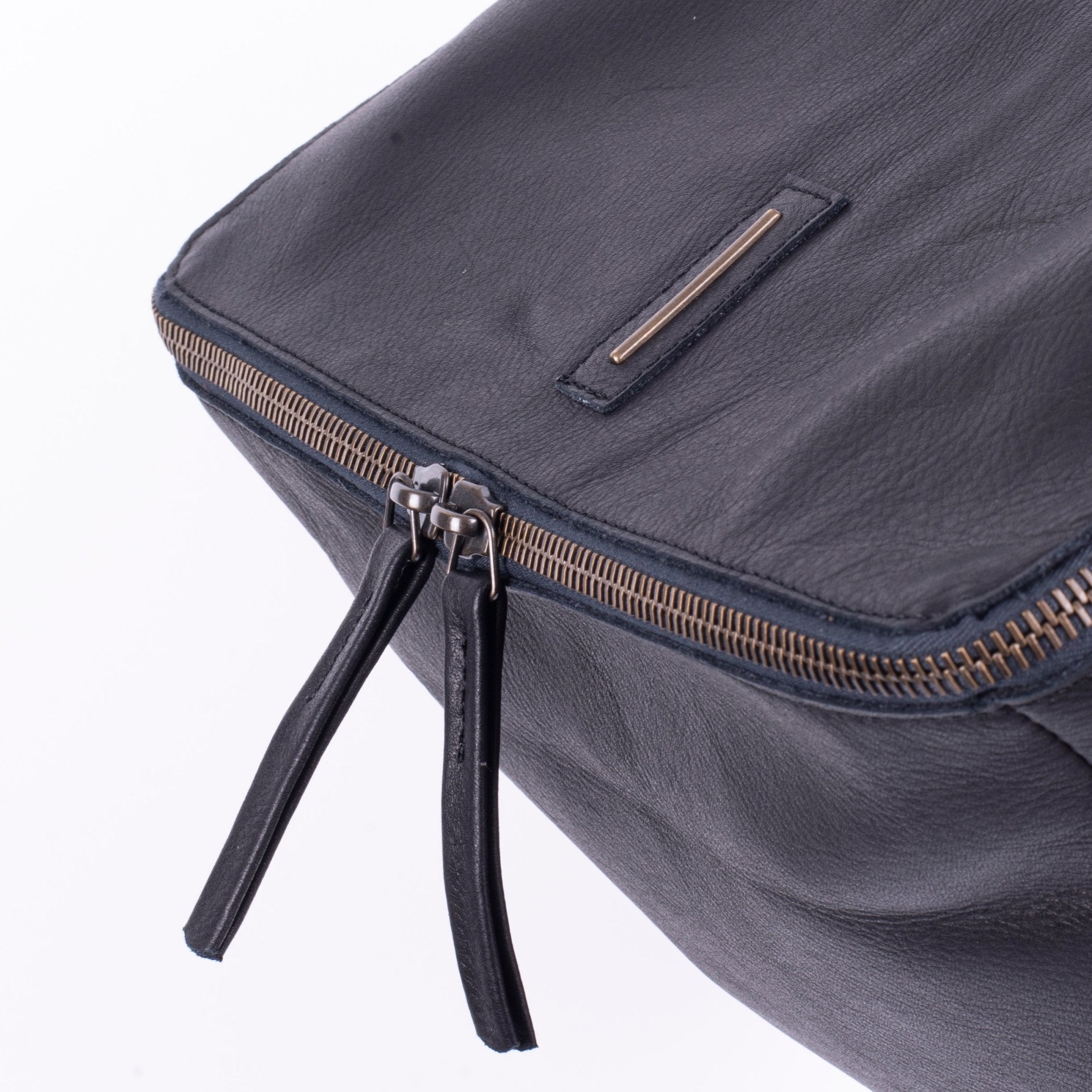 Kesi mousse nero - borsa a tracolla in pelle nera - Marta Ray