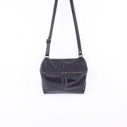 Kesi mousse nero - borsa a tracolla in pelle nera - Marta Ray