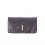 Kiki wallet cerato nero - portafogli in pelle nera - Marta Ray