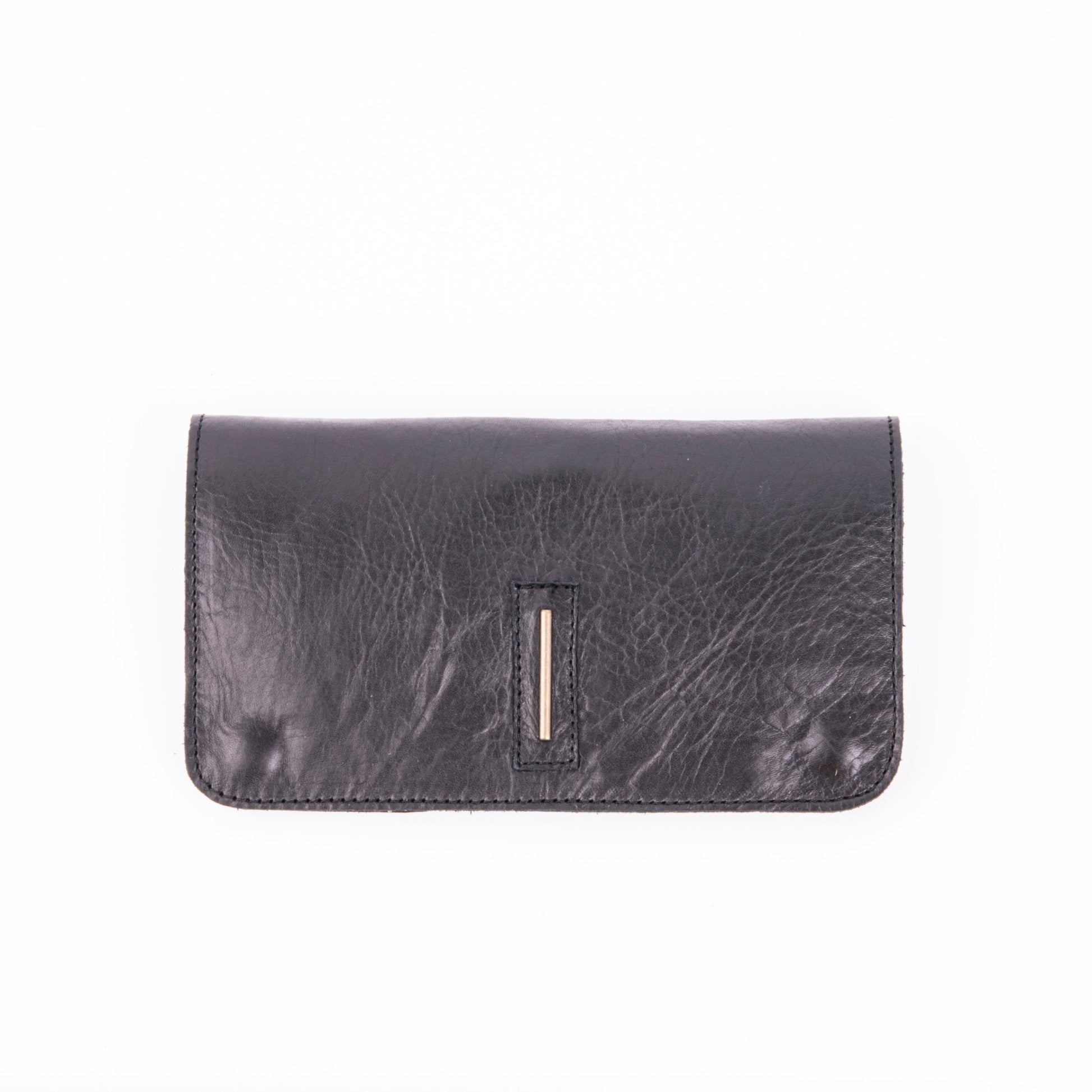Kiki wallet cerato nero - portafogli in pelle nera - Marta Ray