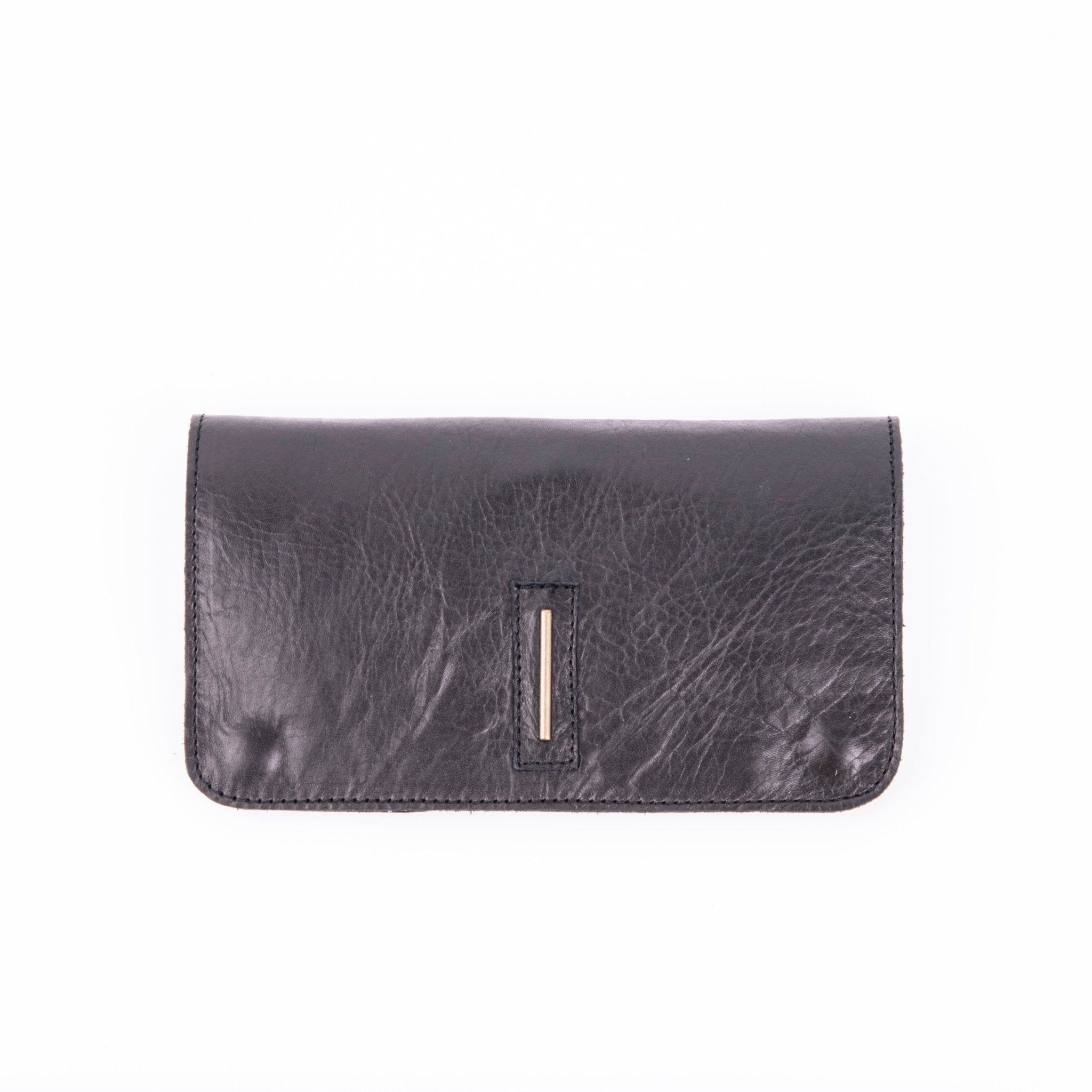 Kiki wallet cerato nero - portafogli in pelle nera - Marta Ray