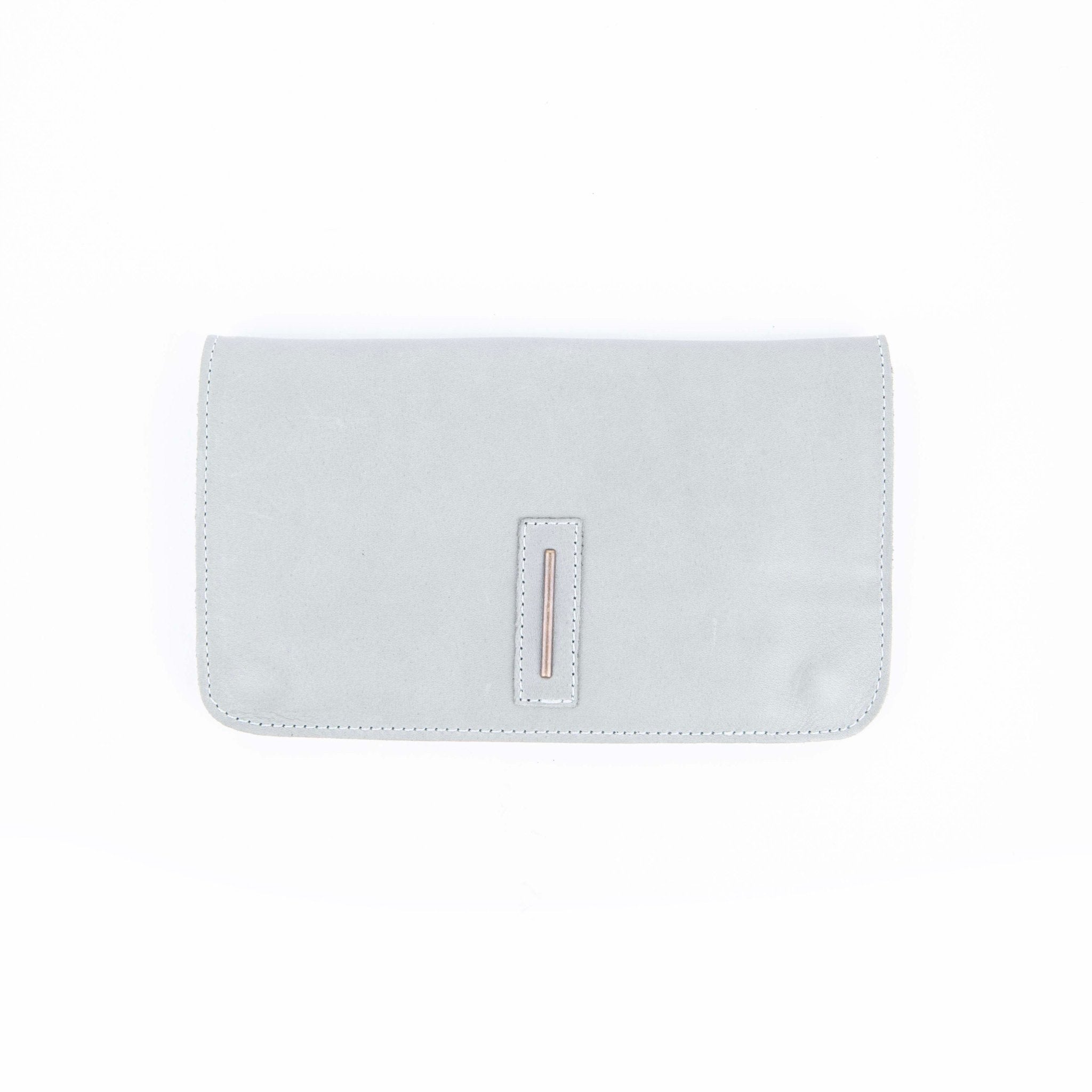 Kiki wallet mousse edera - portafogli in pelle verde - Marta Ray