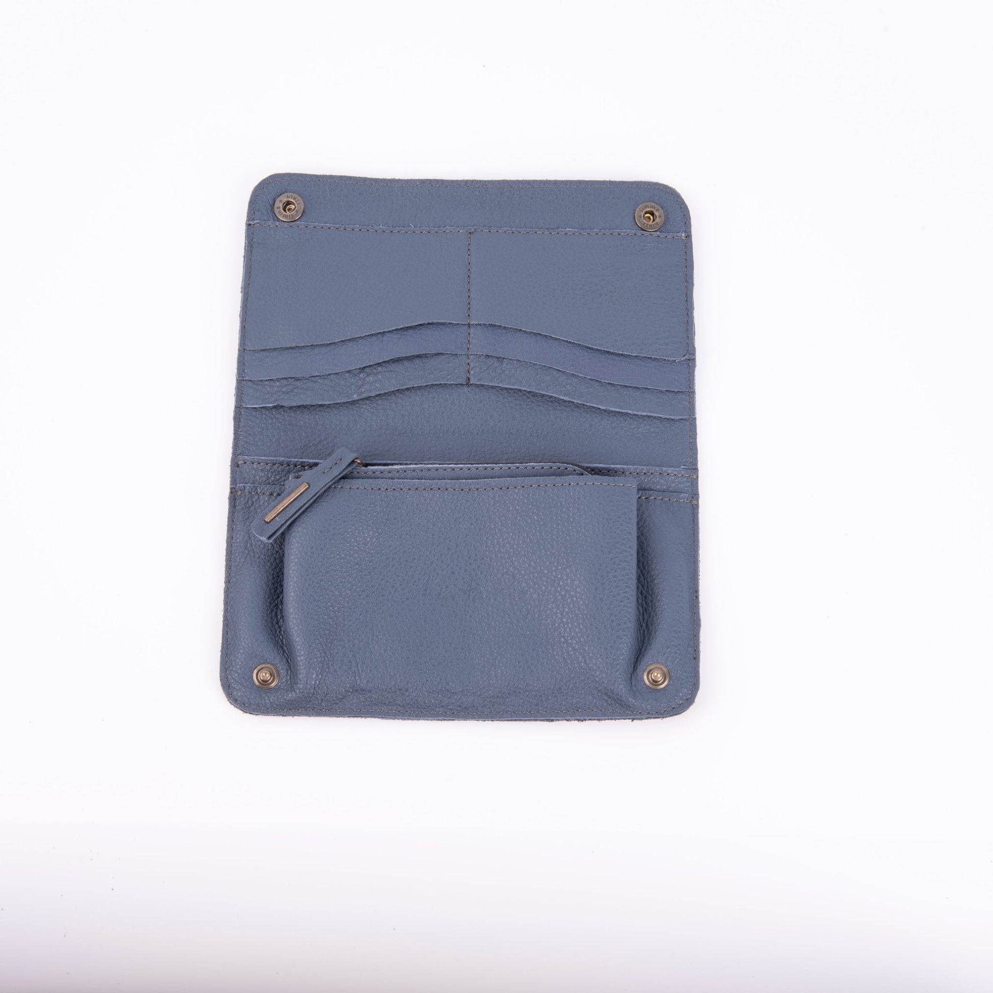 Kiki wallet new york oceania - portafogli in pelle blu - Marta Ray