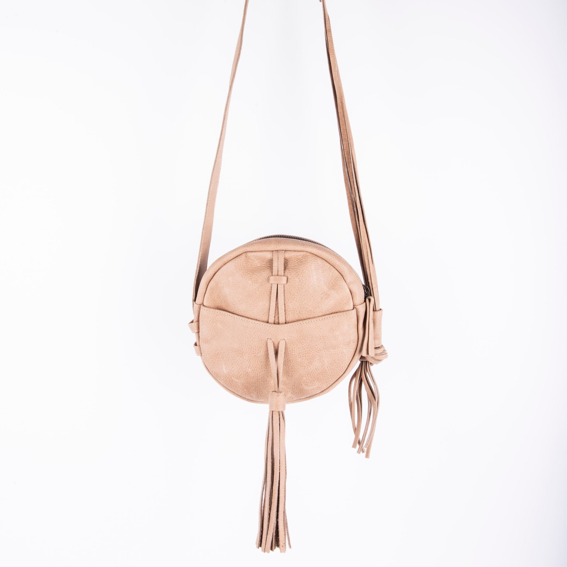 Kimberly spider noce - borsa a tracolla in pelle beige - Marta Ray