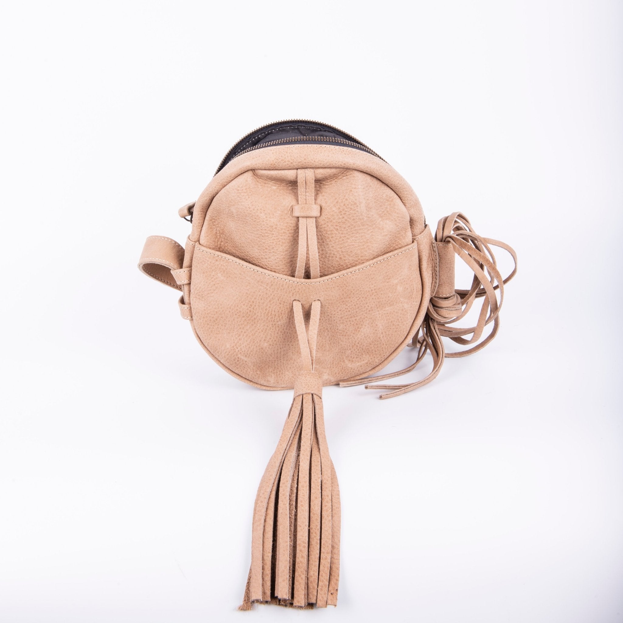 Kimberly spider noce - borsa a tracolla in pelle beige - Marta Ray
