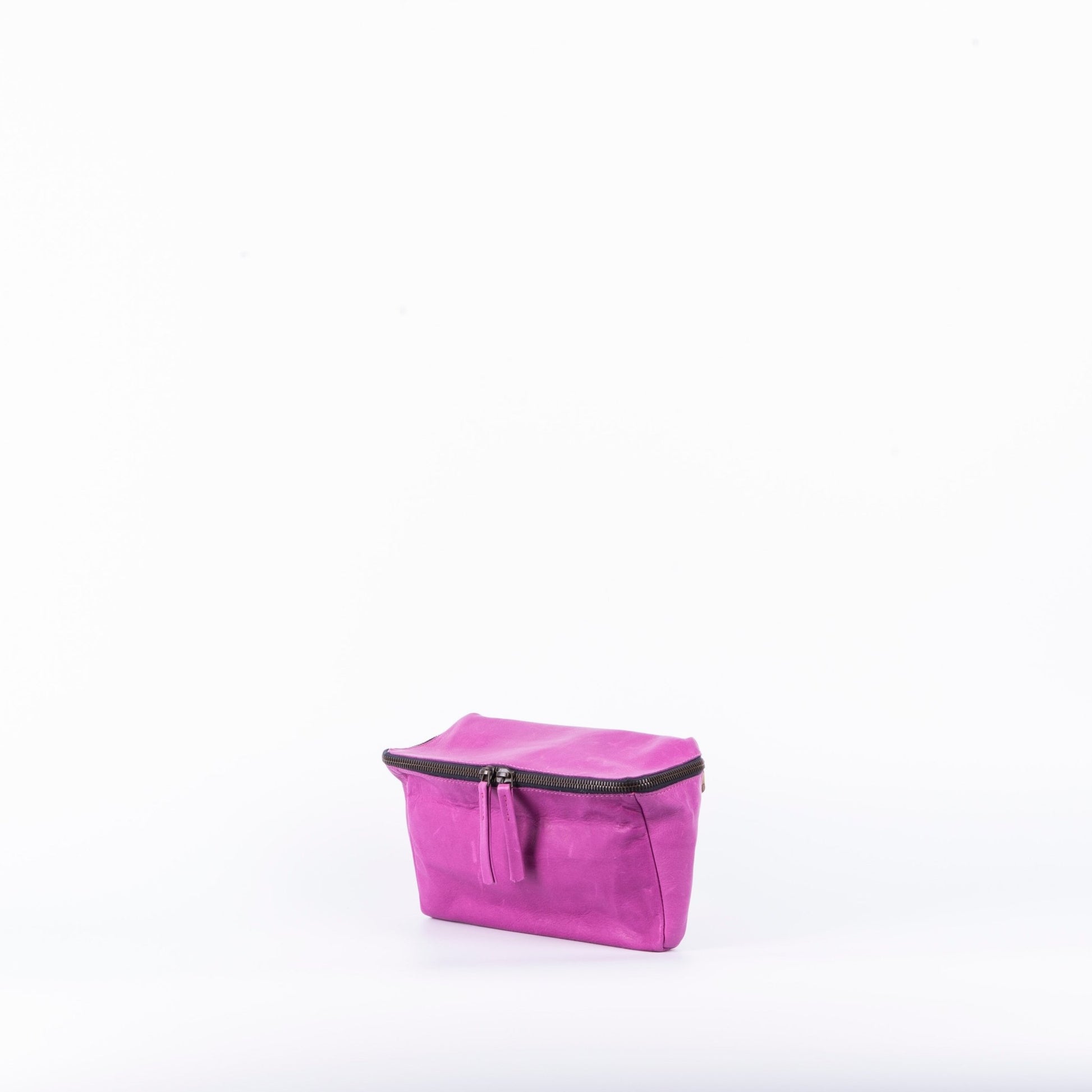 Kyo mousse bougaville - borsa marsupio in pelle viola - Marta Ray