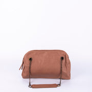 Leila mousse cammeo - pochette in pelle rosa - Marta Ray