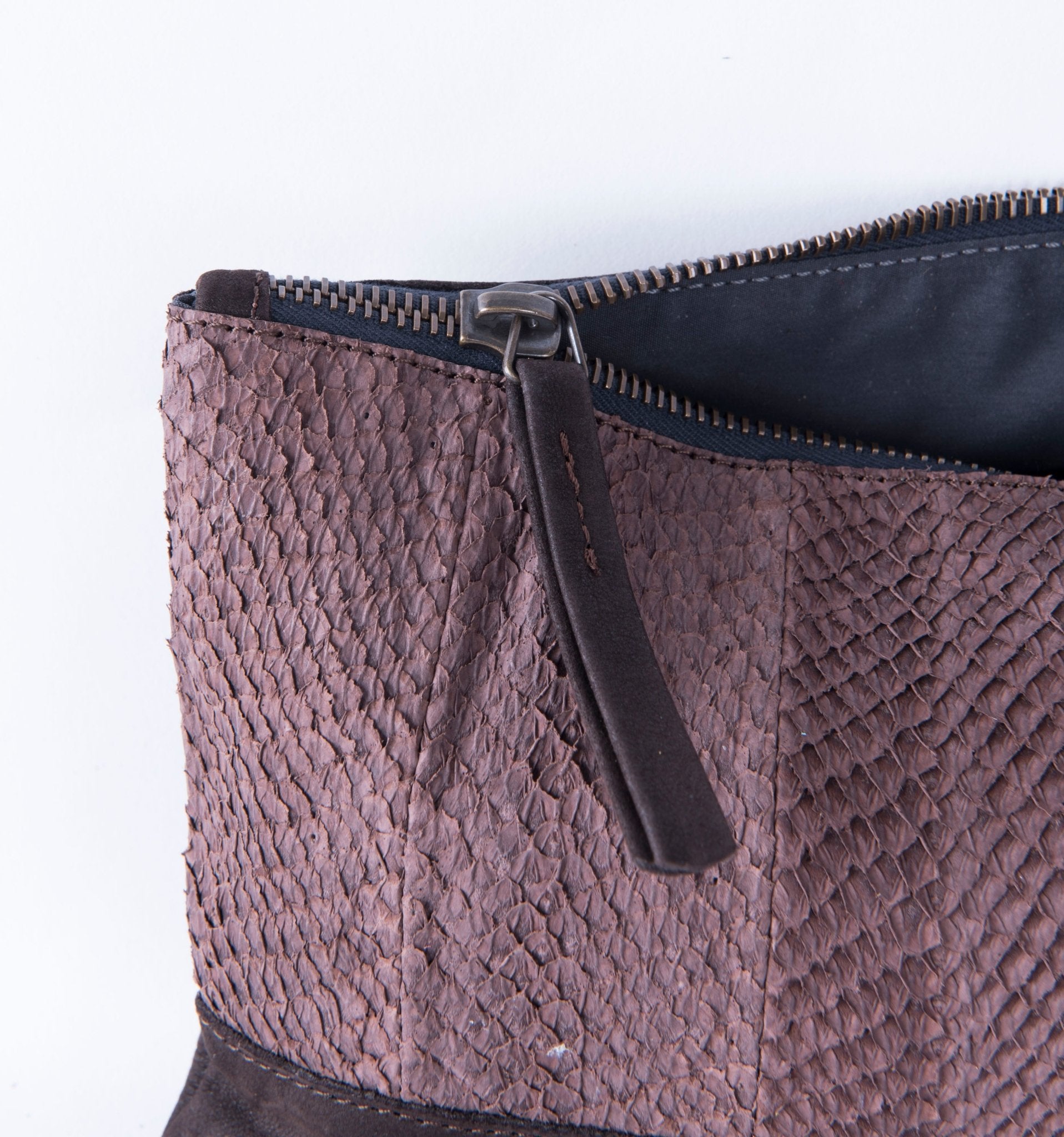 Lulu salmone brown+ long beach testa di moro - piattina a tracolla marrone - Marta Ray