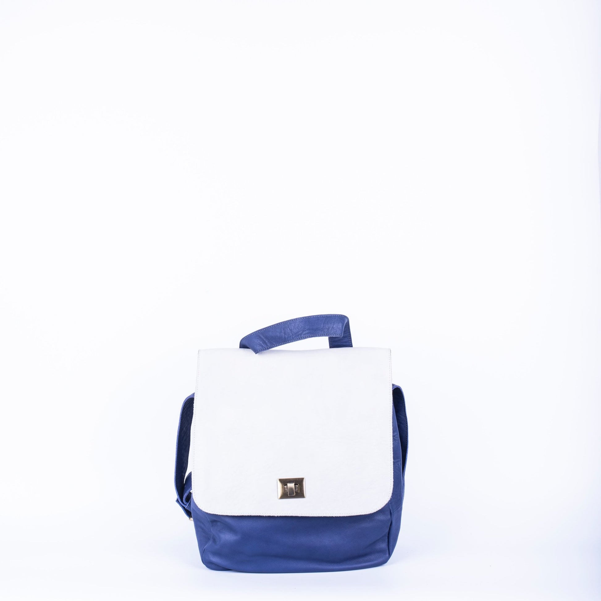 Megan mousse purple e polvere - postina a tracolla in pelle multicolor - Marta Ray