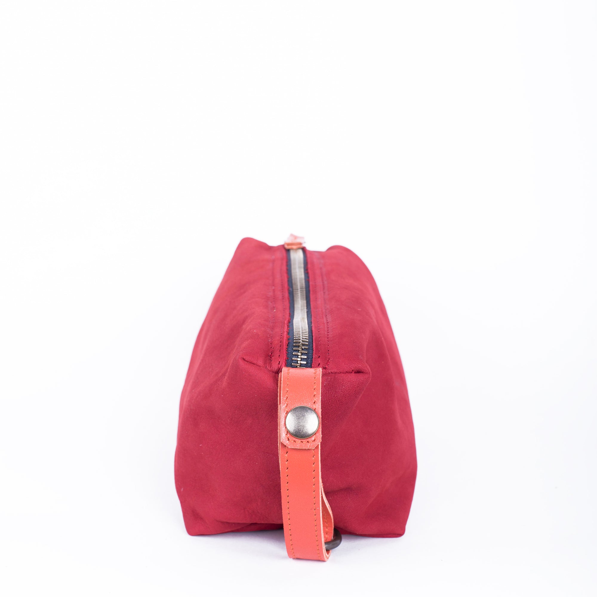 Meme Medium trill heat+ long beach rosso - borsa make-up in pelle rossa - Marta Ray