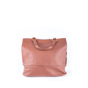 Mia amalfi nocciola - borsa grande a tracolla in pelle marrone - Marta Ray