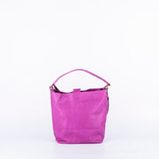 Minsk mousse buganville - borsa a spalla e tracolla in pelle morbida fuxia - Marta Ray