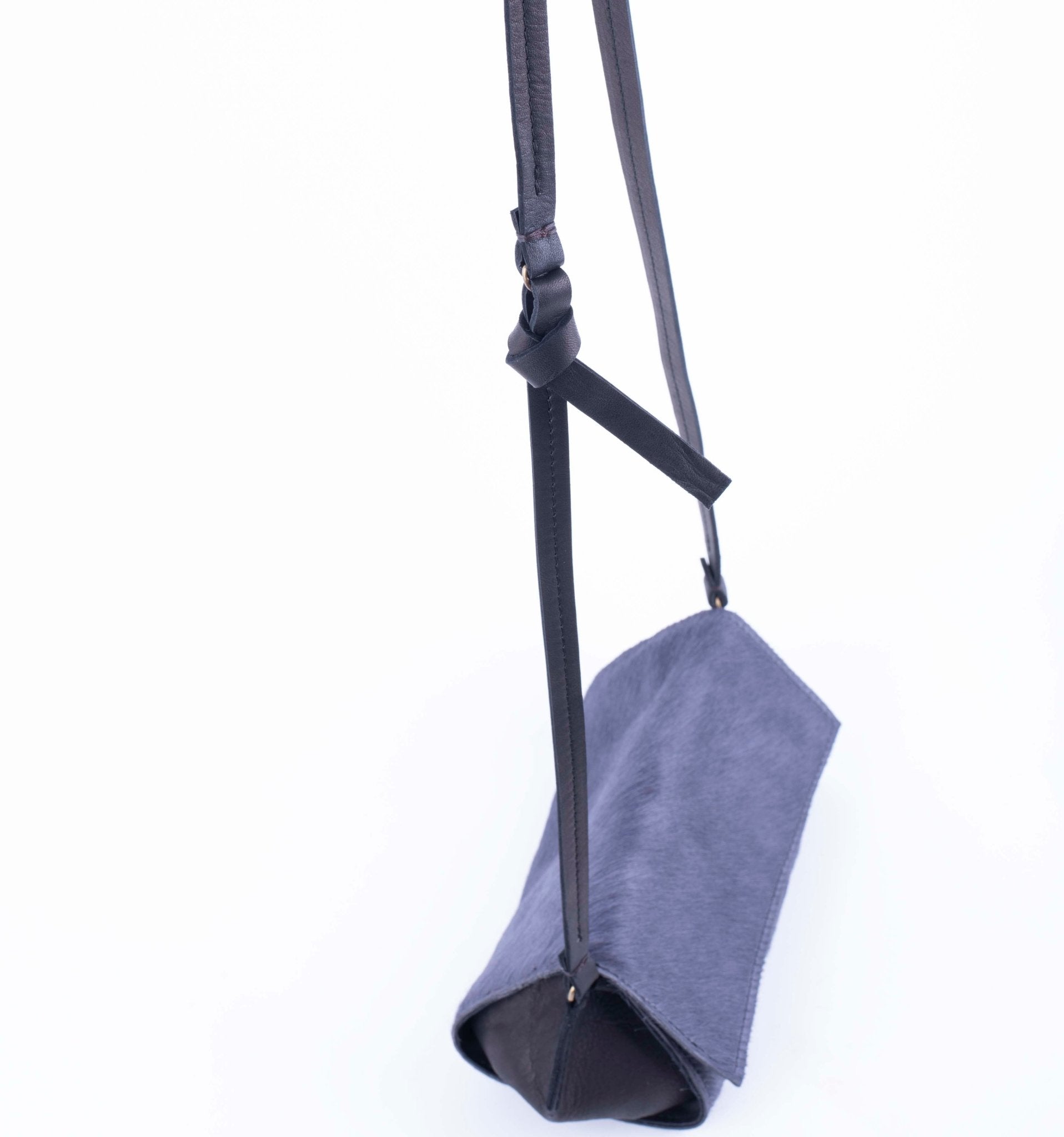 Minu cavallino fumo - borsa piccola a tracolla grigio - Marta Ray