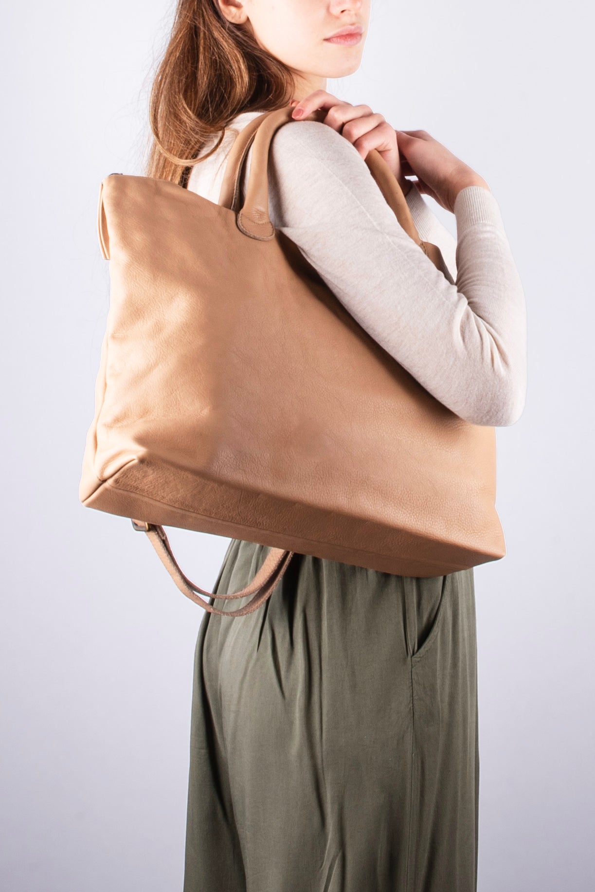 Miriam alteyus brown - borsa in pelle marrone - Marta Ray