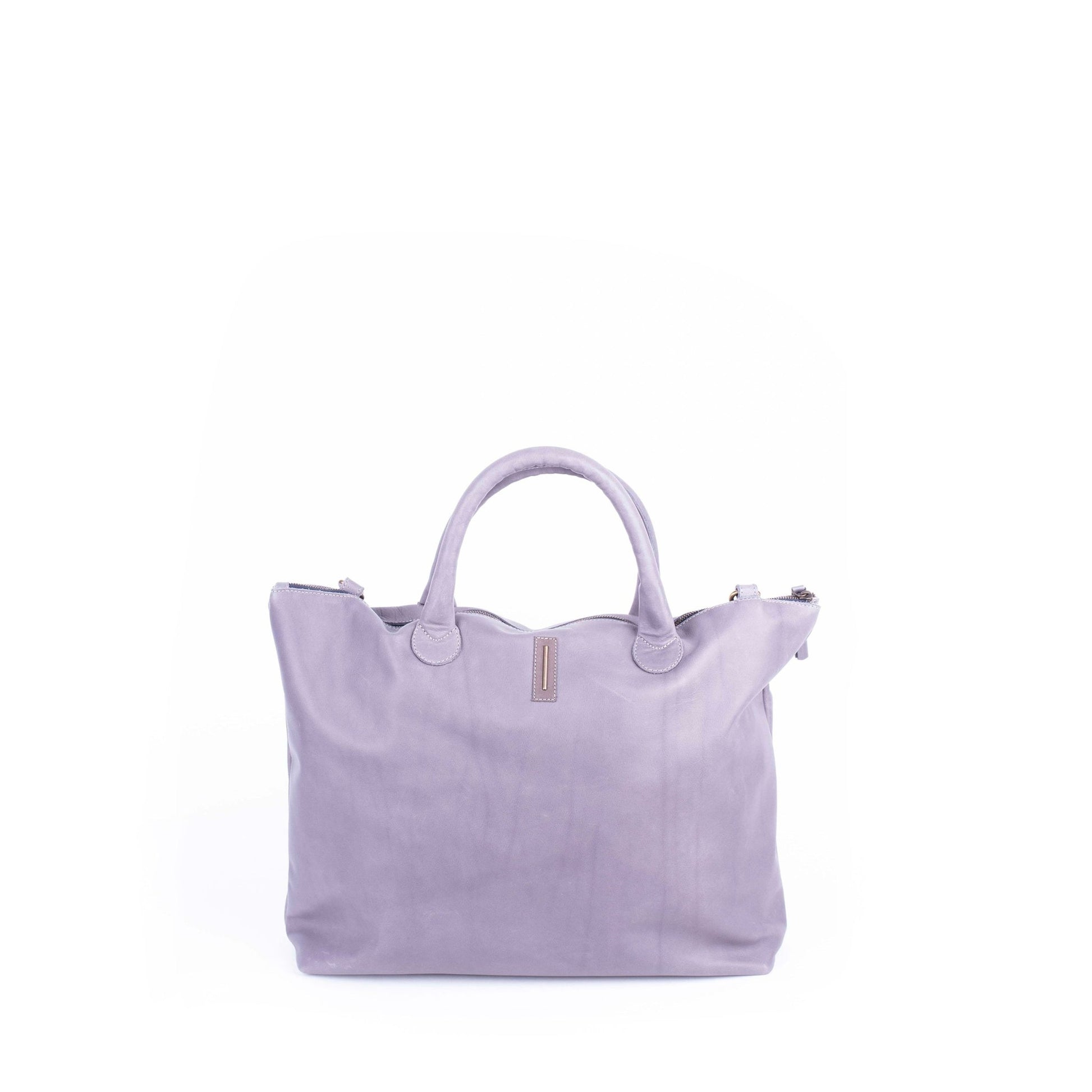 Miriam mousse frozen - borsa in pelle grigia - Marta Ray