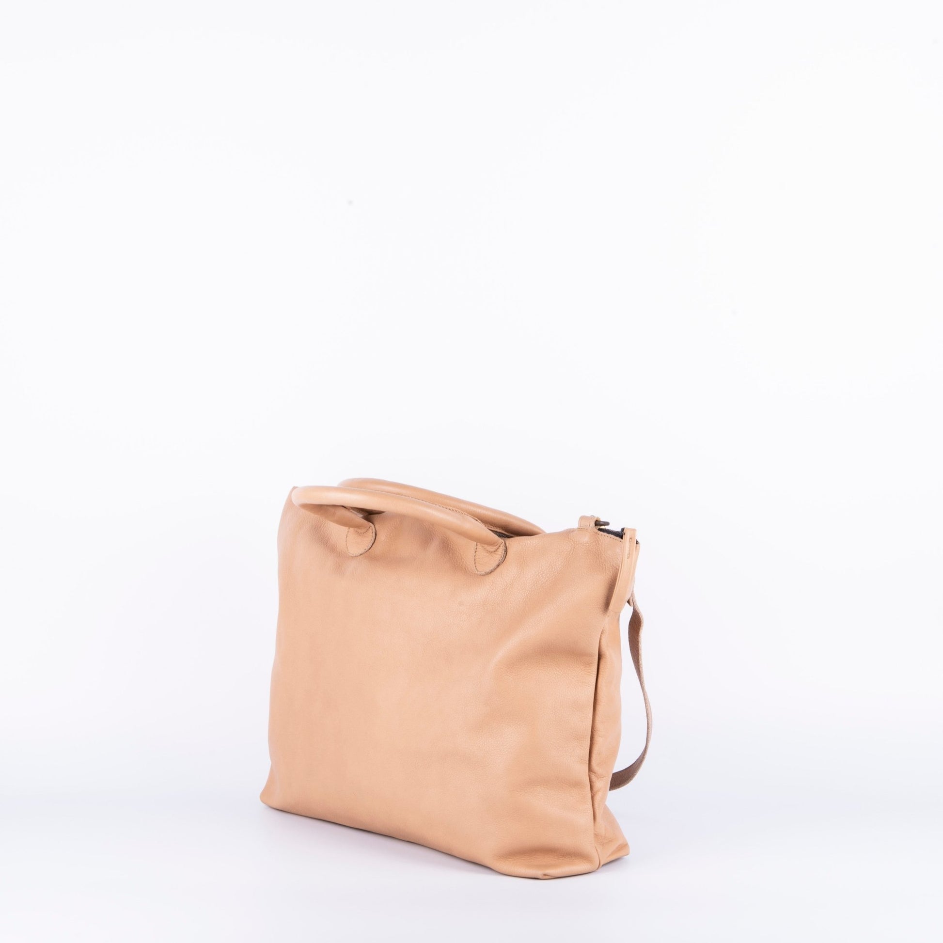 Miriam mousse nocciola - borsa in pelle beige - Marta Ray