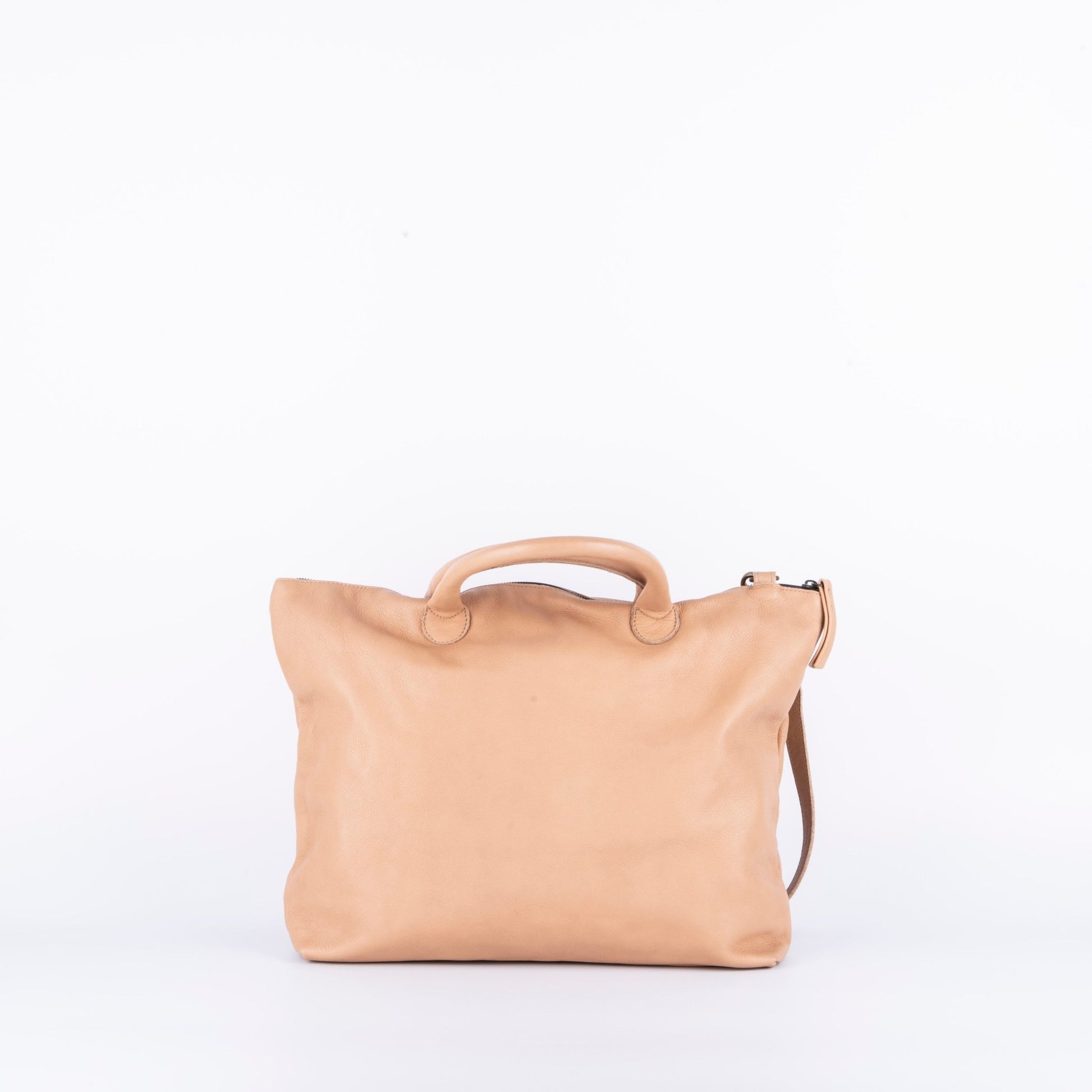 Miriam mousse nocciola - borsa in pelle beige - Marta Ray