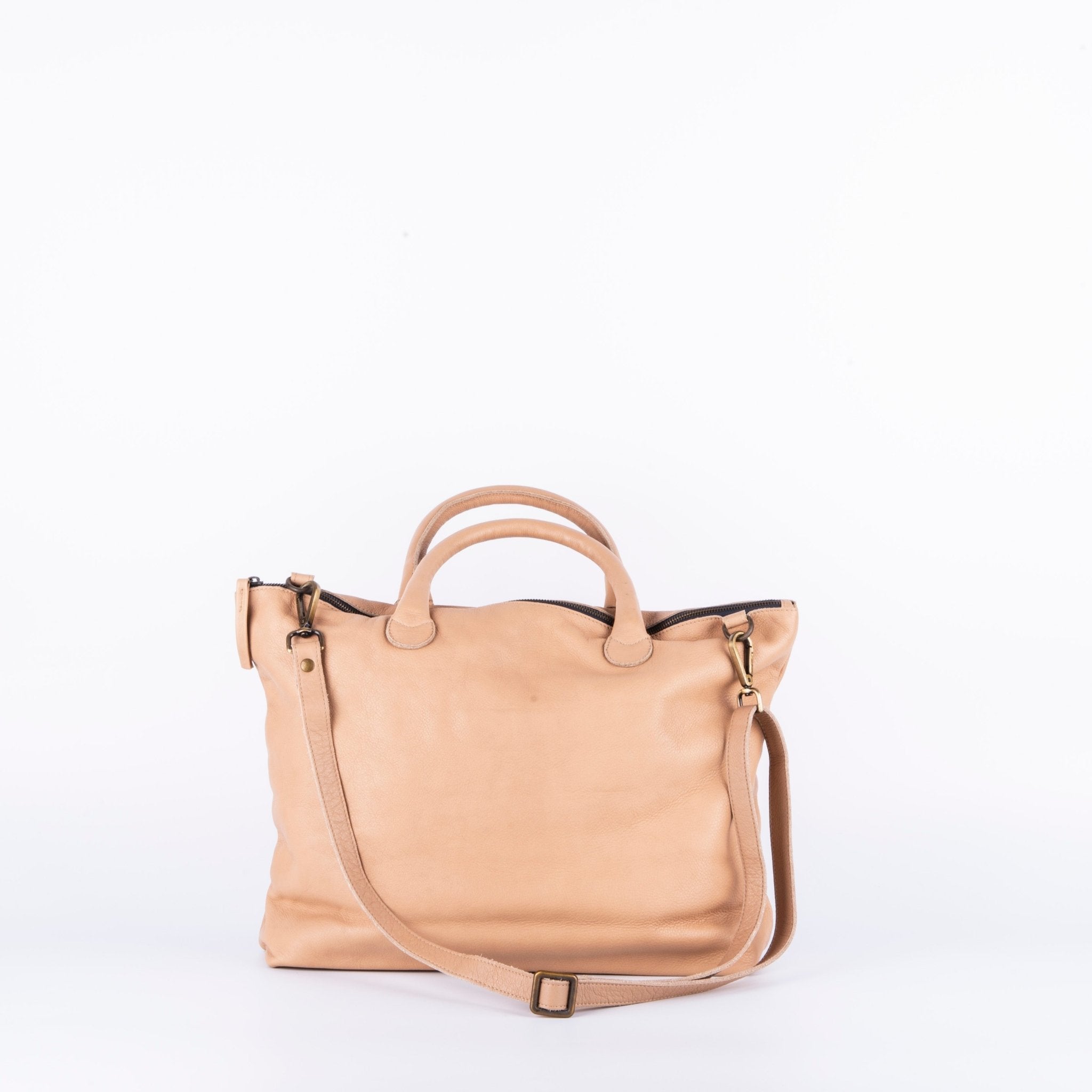 Miriam mousse nocciola - borsa in pelle beige - Marta Ray