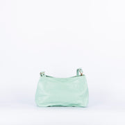 Mizuki naplak verde acqua - borsa a tracolla in vernice verde - Marta Ray