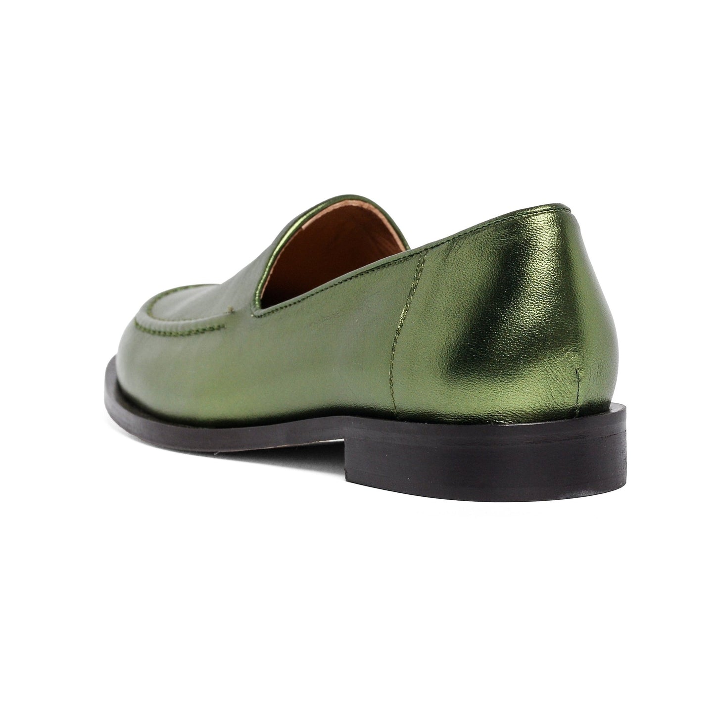 Mocassino Cosima nappa laminata military - Marta Ray