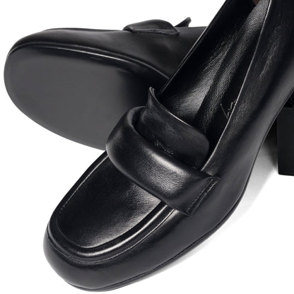 Mocassino Roz glossy nero - Marta Ray