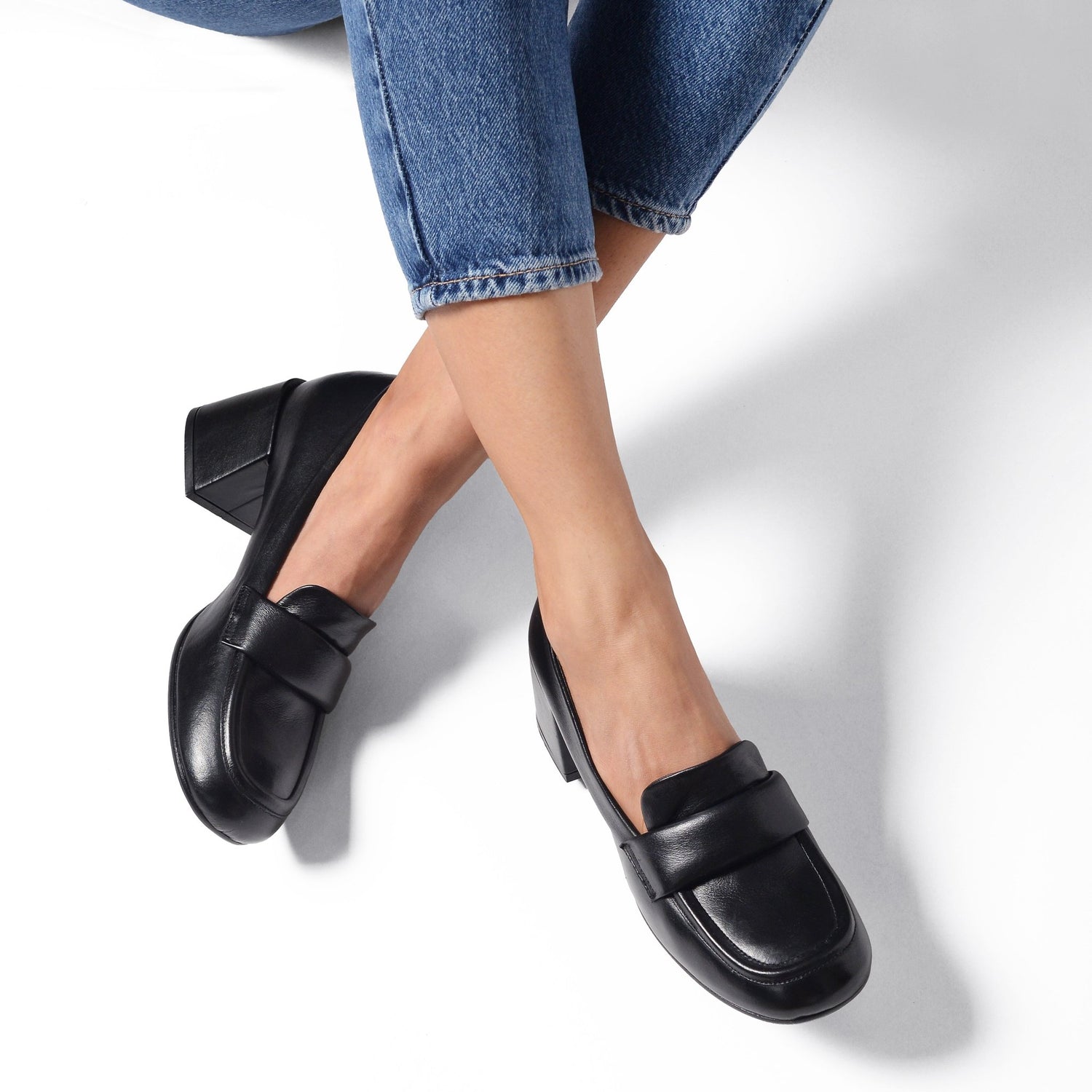 Mocassino Roz glossy nero - Marta Ray