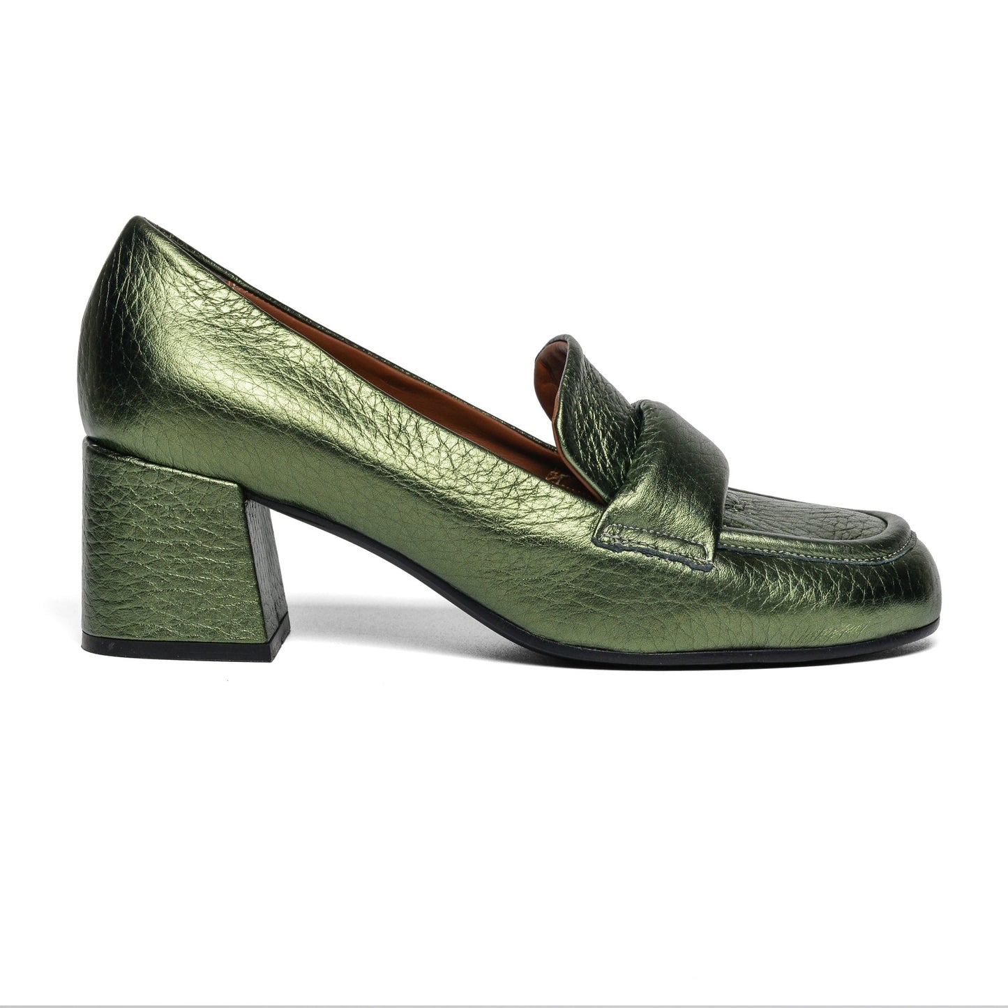 Mocassino Roz laminato verde - Marta Ray