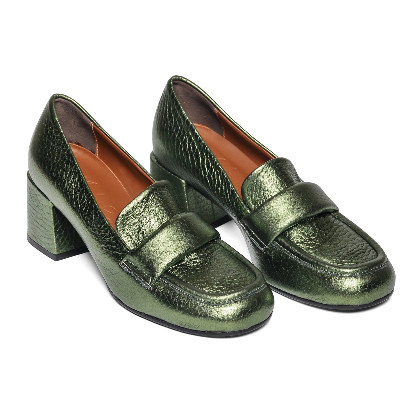 Mocassino Roz laminato verde - Marta Ray