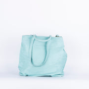 Momoko mousse acqua - borsa grande in pelle verde - Marta Ray