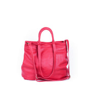 Momoko new york lollipop - borsa a spalla grande in pelle morbida rossa - Marta Ray