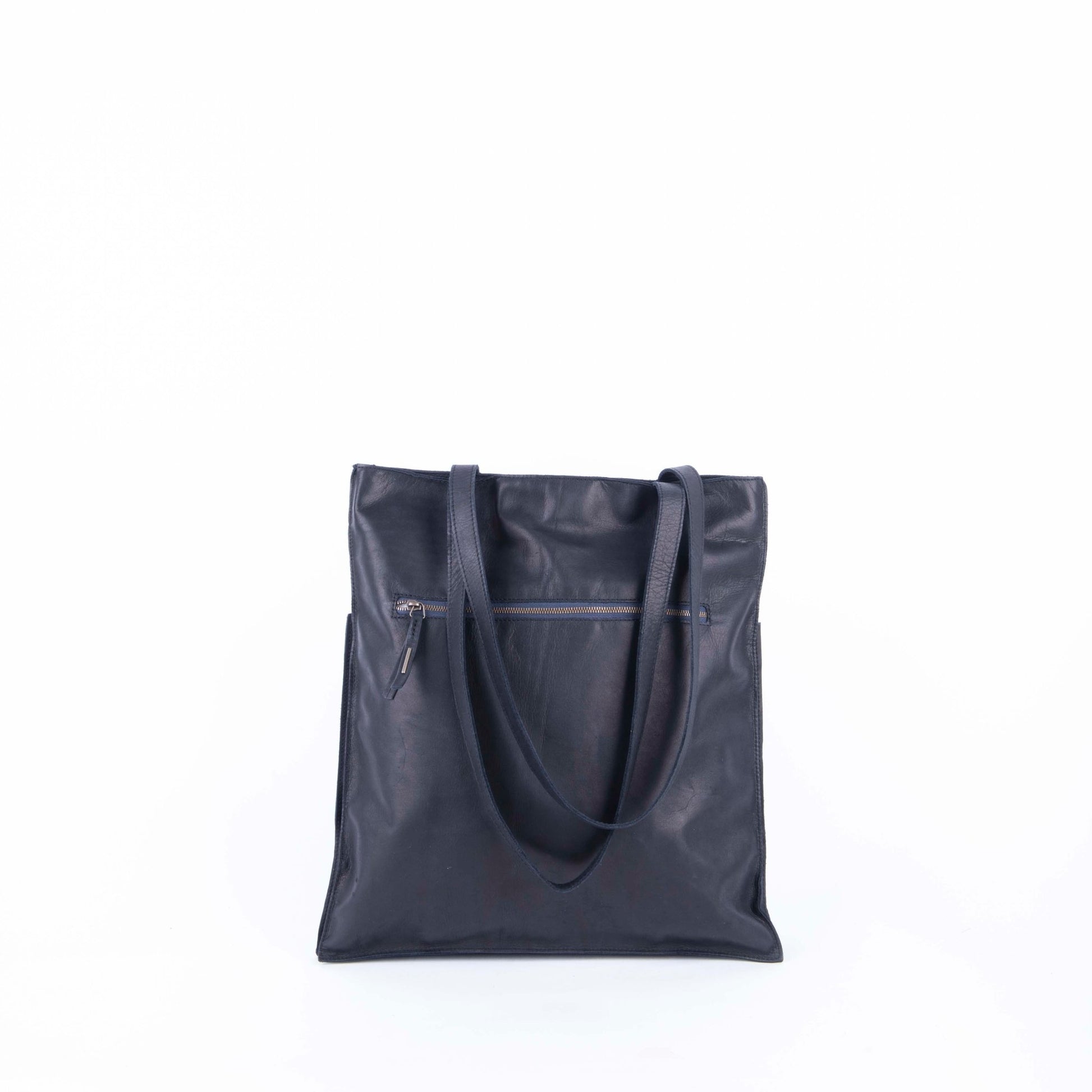 New shopper cerato nero - borsa shopping in pelle nera - Marta Ray