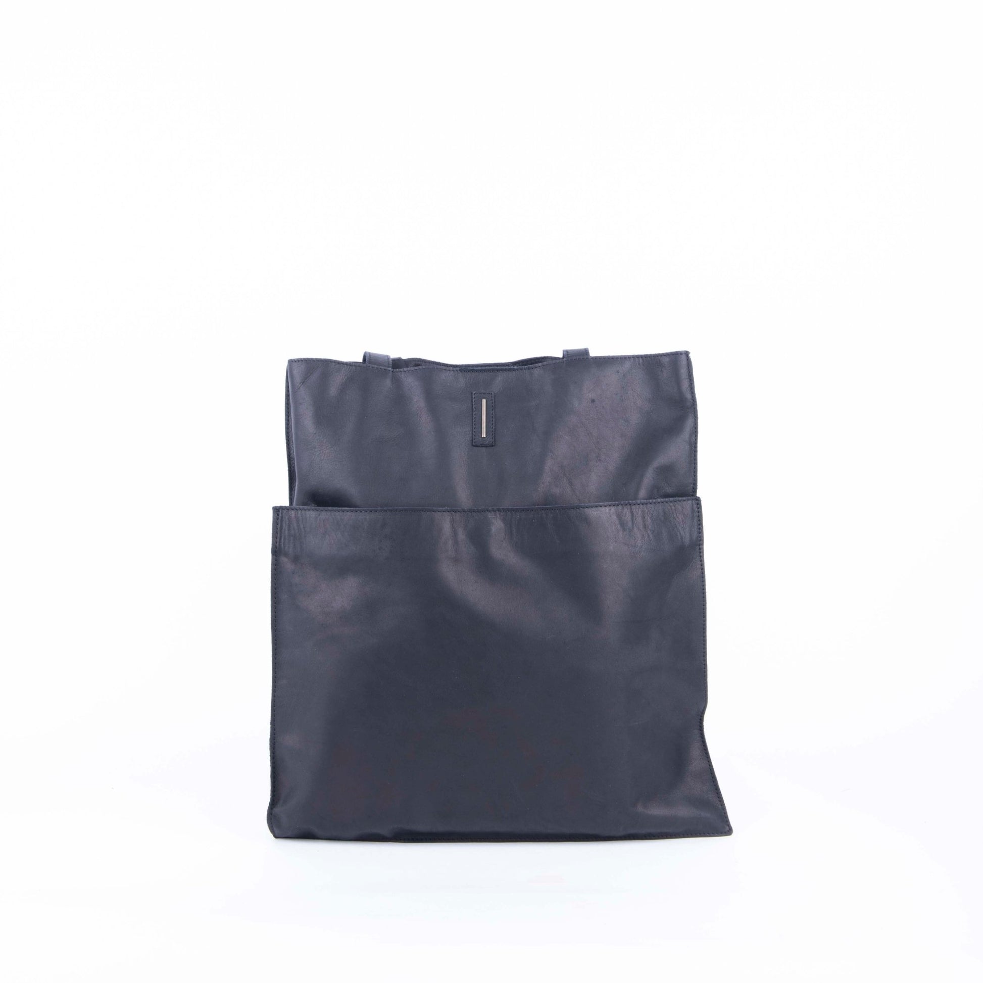 New shopper cerato nero - borsa shopping in pelle nera - Marta Ray