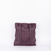 New shopper mousse viola - shopper in pelle viola - Marta Ray