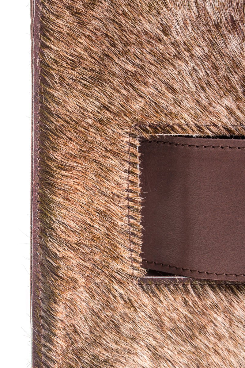 Noa canyon/cavallino tdm/coffee - pochette in pelle marrone - Marta Ray