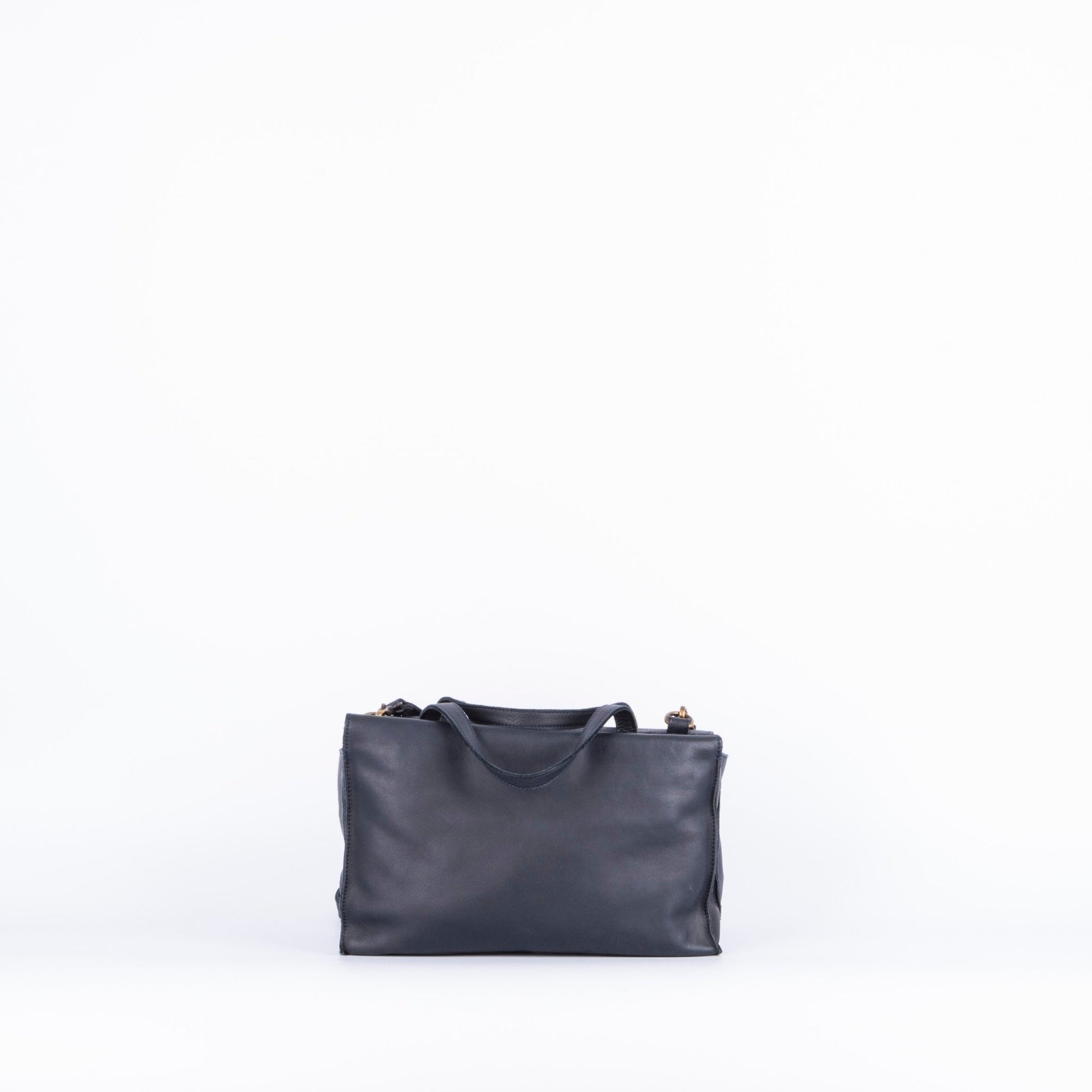 Olimpia denver tempesta - borsa a tracolla in pelle blu - Marta Ray