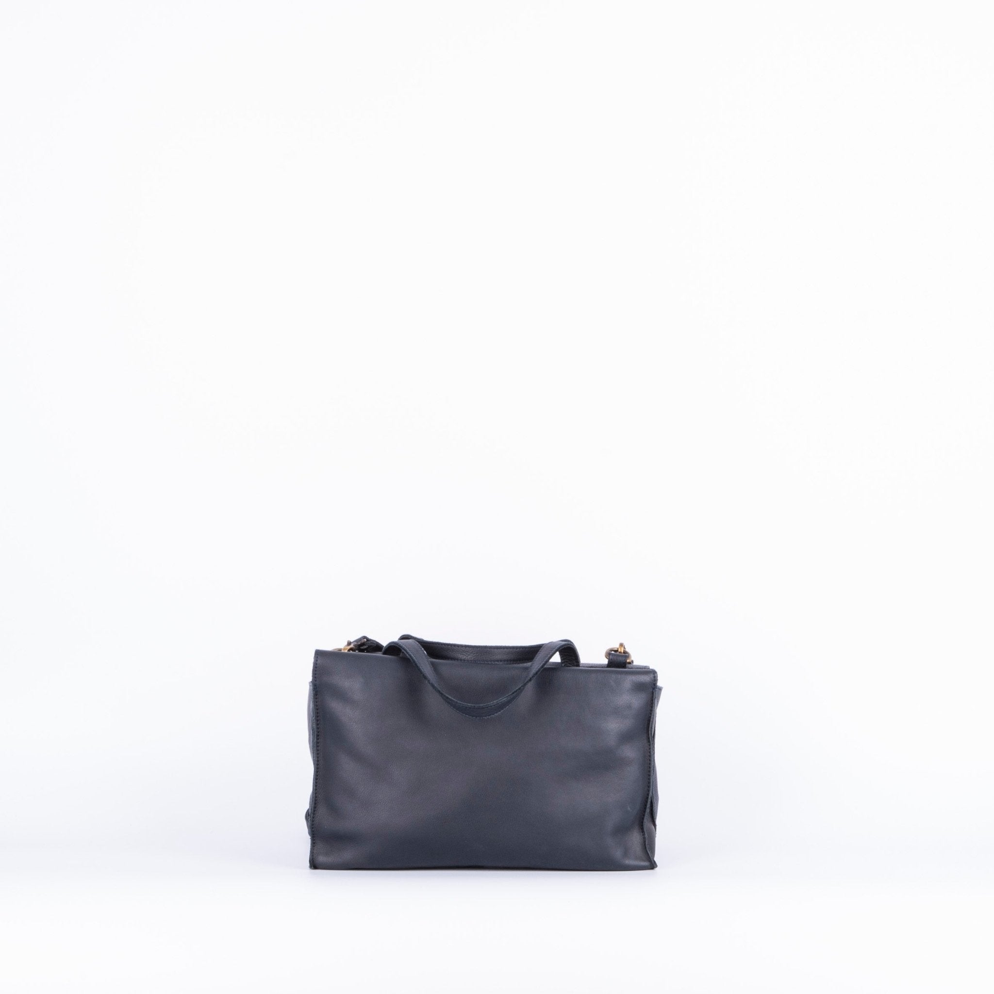 Olimpia denver tempesta - borsa a tracolla in pelle blu - Marta Ray