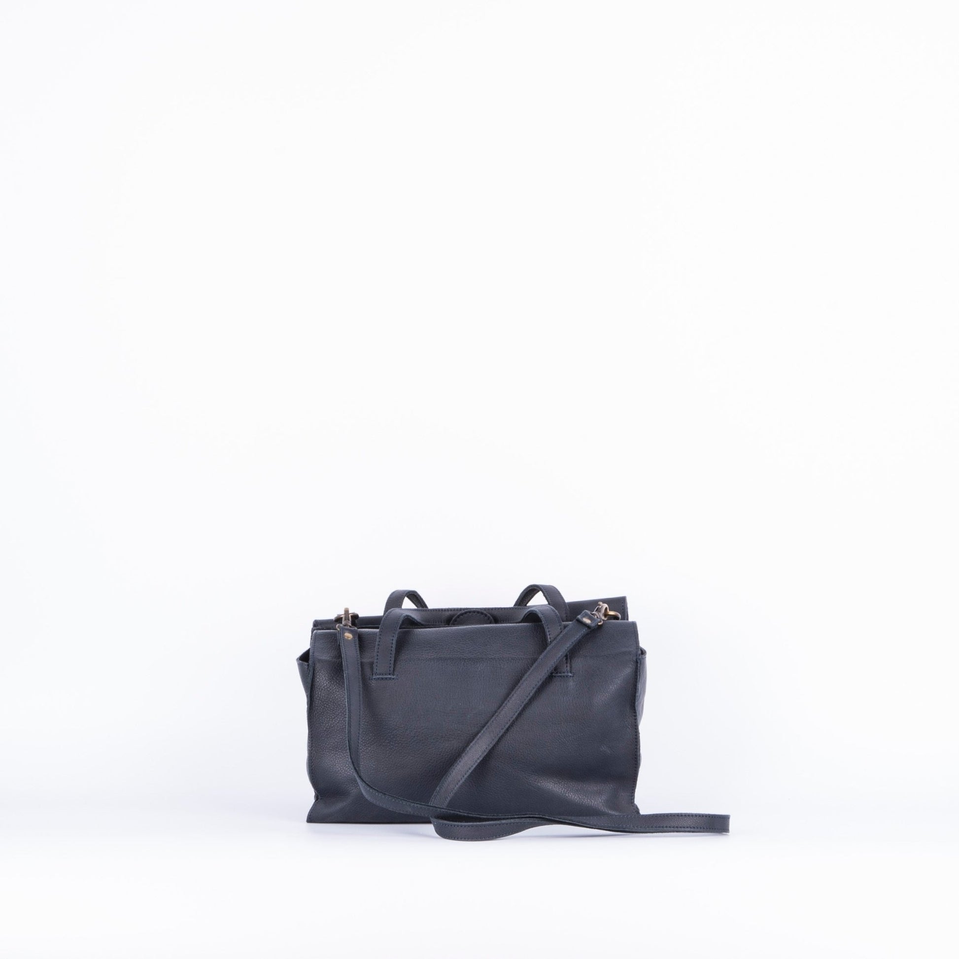 Olimpia denver tempesta - borsa a tracolla in pelle blu - Marta Ray