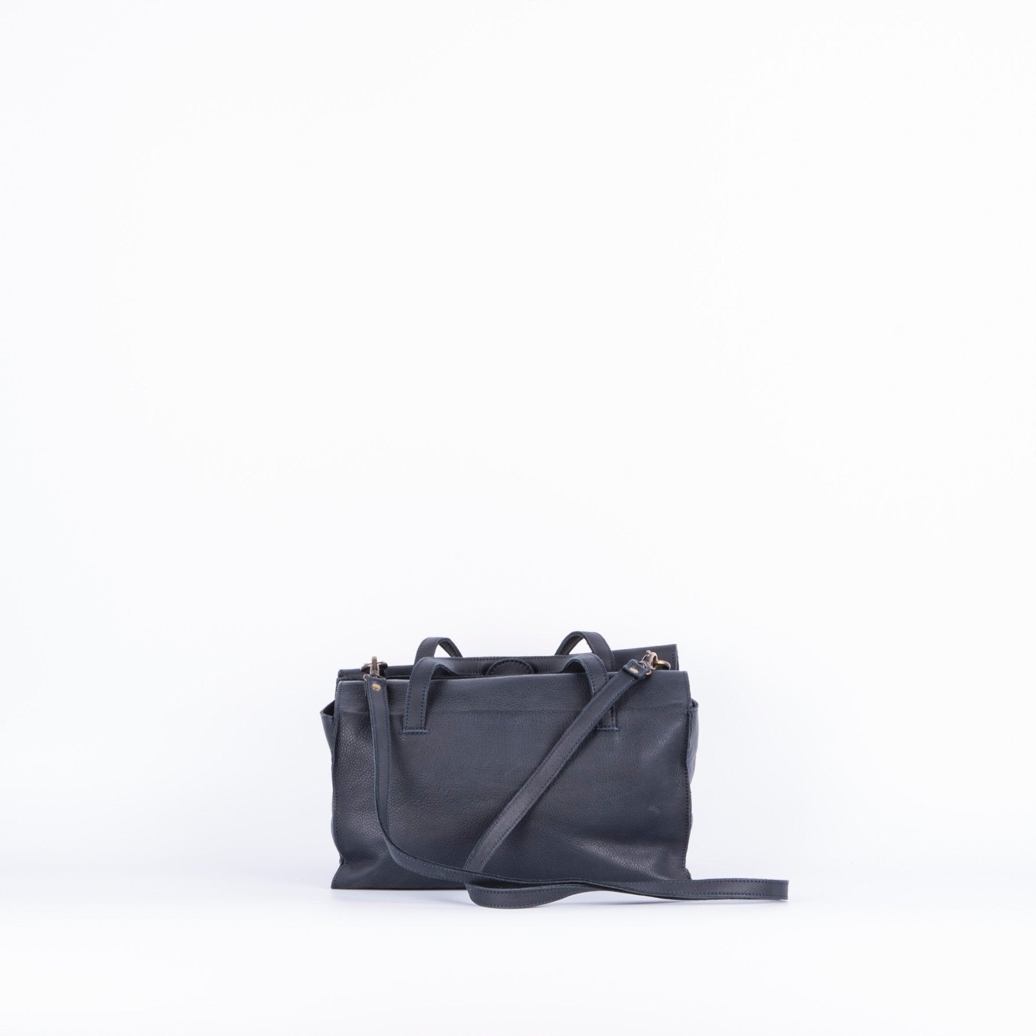 Olimpia denver tempesta - borsa a tracolla in pelle blu - Marta Ray