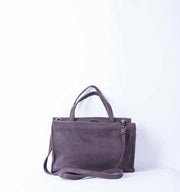 Olimpia spider+ long beach testa di moro - borsa a tracolla in pelle marrone - Marta Ray