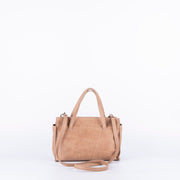 Olimpia spider noce - borsa a tracolla in pelle beige - Marta Ray
