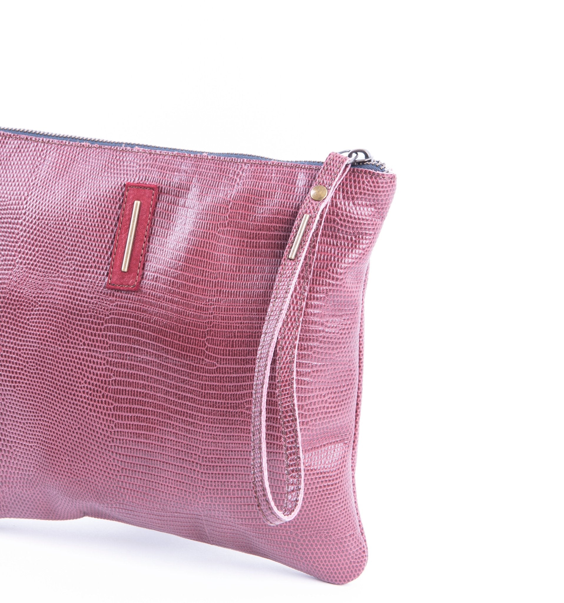 Pia Large altheyus rubino - borsellino in pelle rossa - Marta Ray