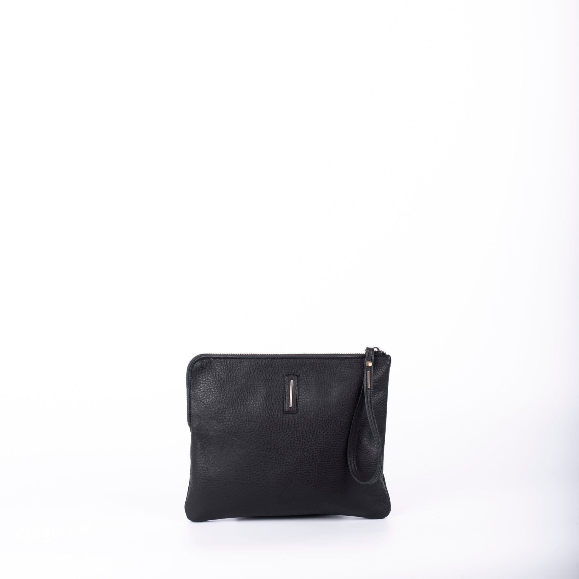 Pia Large martellato nero - borsellino in pelle nera - Marta Ray