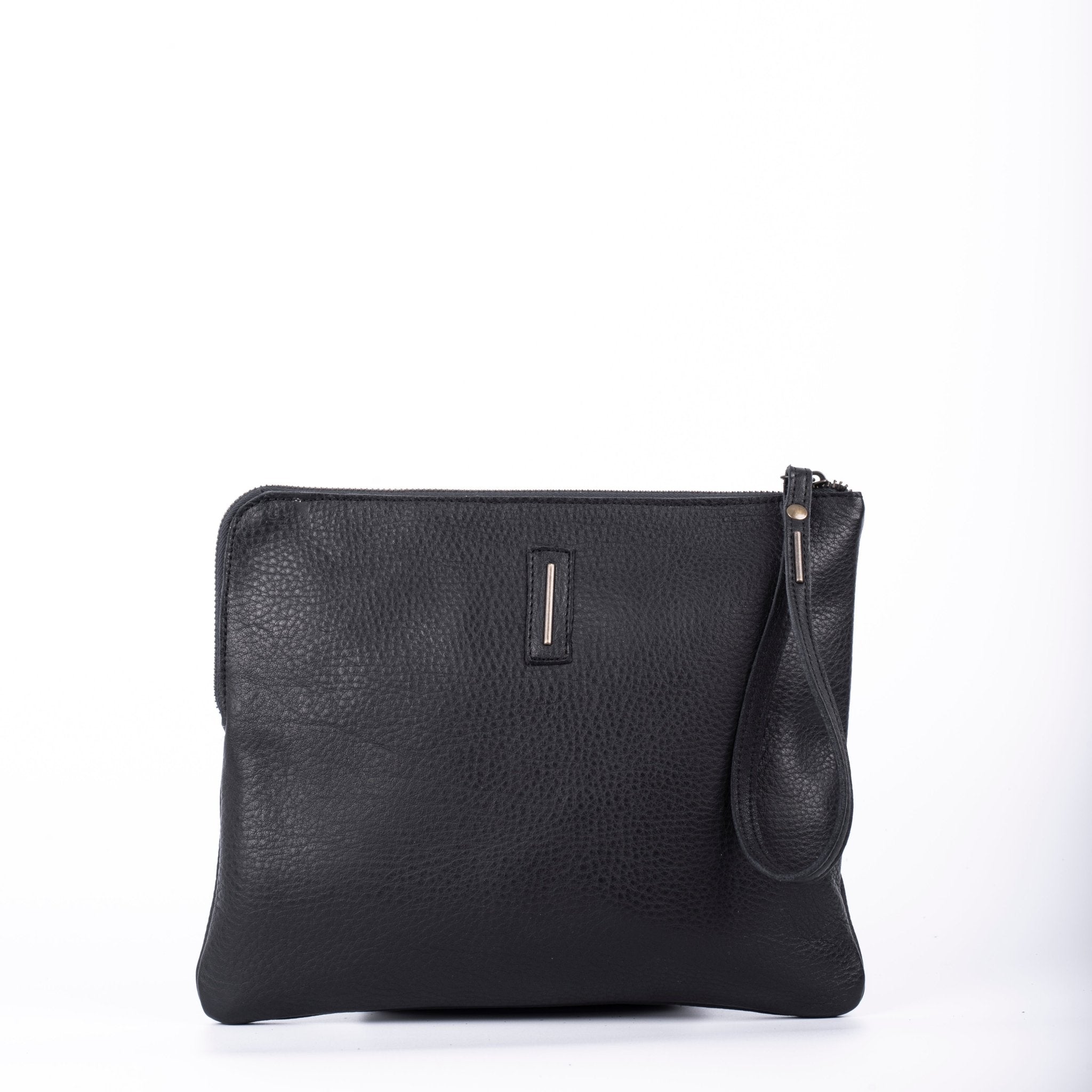 Pia Large martellato nero - borsellino in pelle nera - Marta Ray