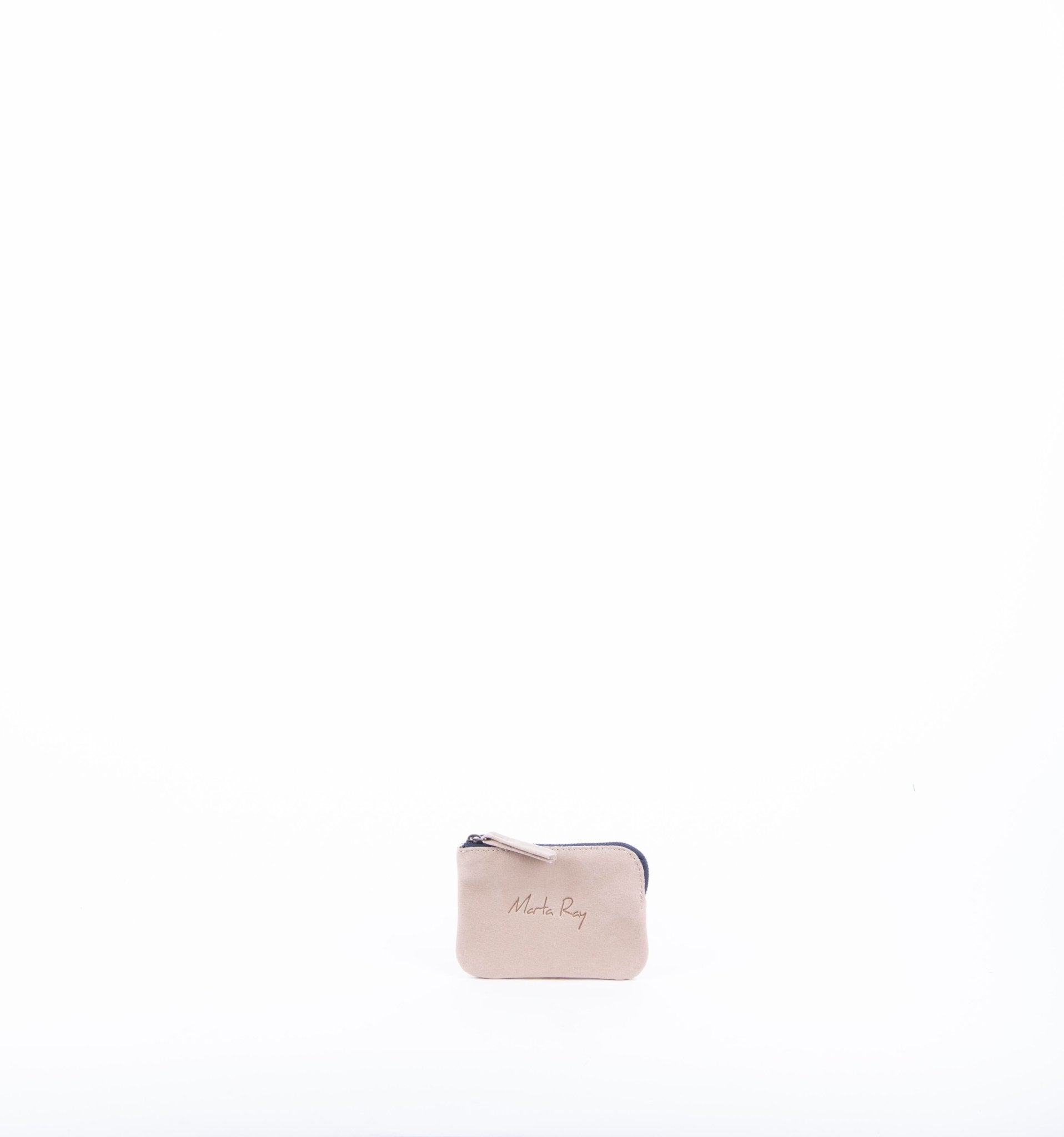 Pia Mini long beach aglio - borsa make-up in pelle bianca - Marta Ray