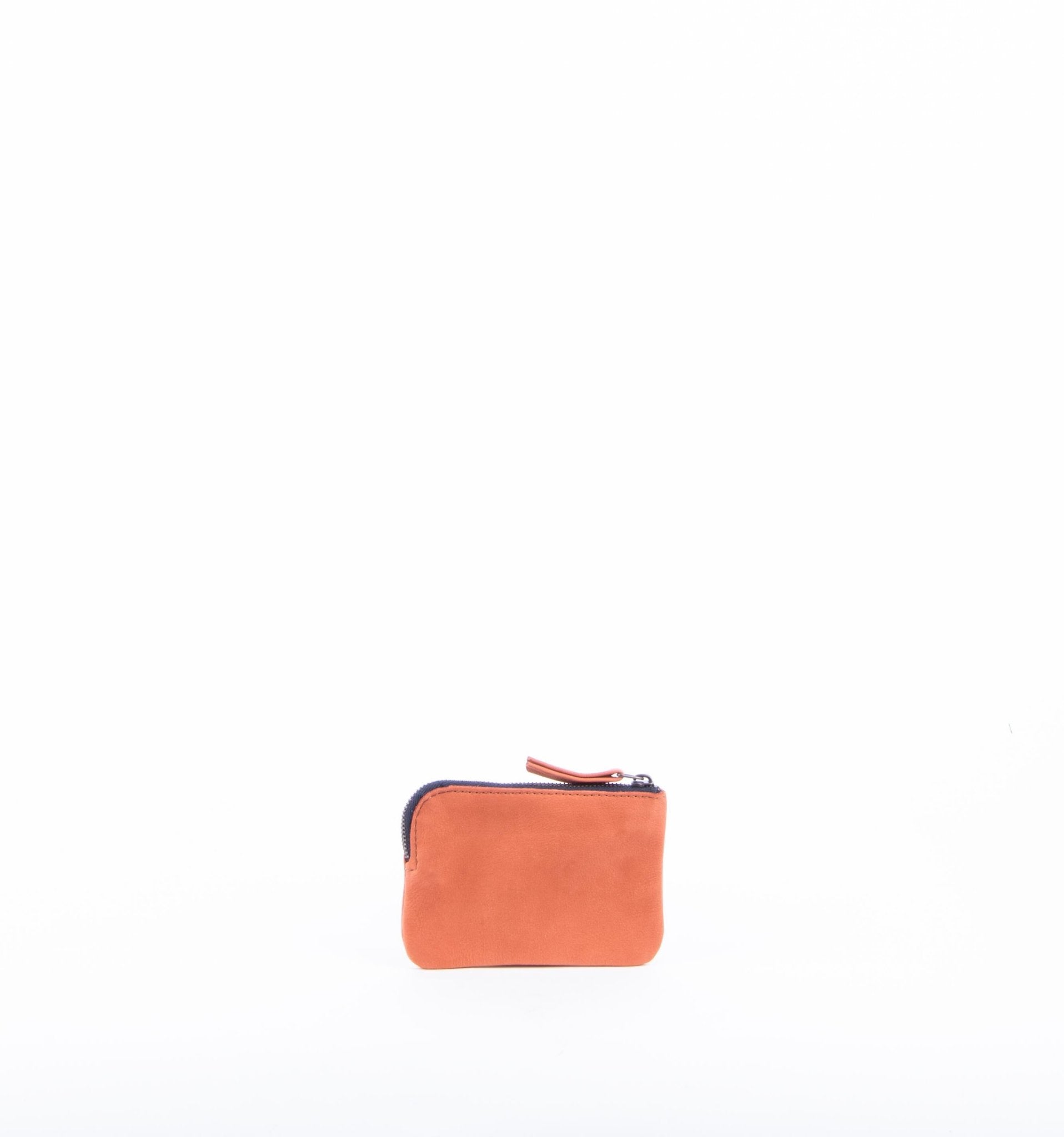 Pia Mini long beach mattone - borsa make-up in pelle marrone - Marta Ray