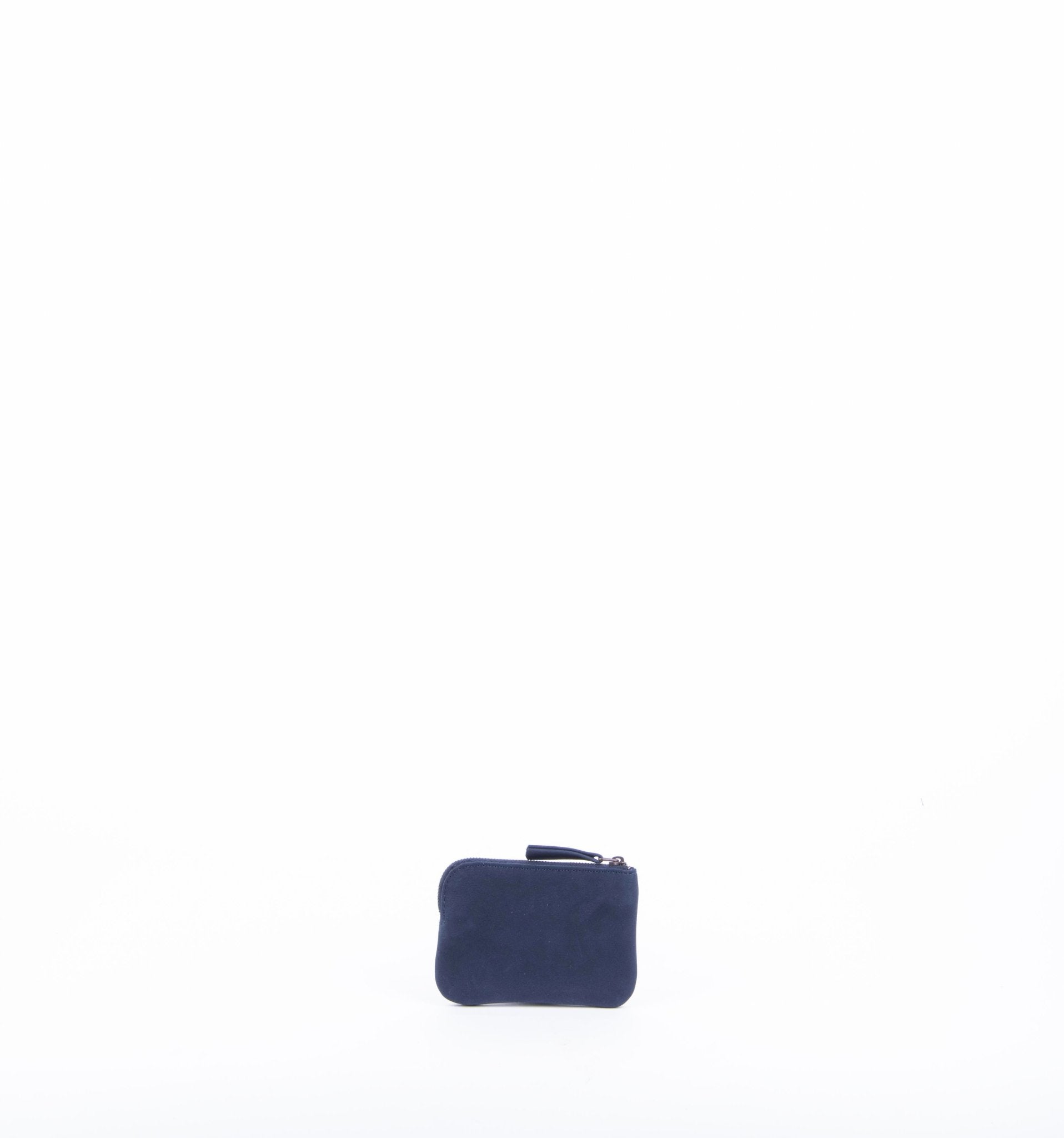 Pia Mini long beach navy - borsa make-up in pelle blu - Marta Ray